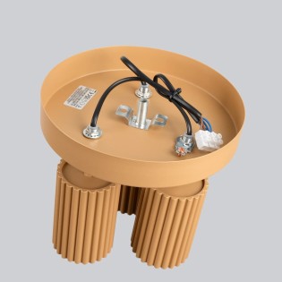 Ceiling light Moto, gold, 3 lights