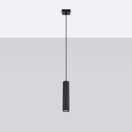 copy of Lámpara colgante Nato gris, 1 luz