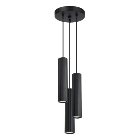 Pendant light Moto black, 3 lights