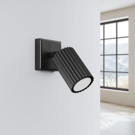 Wall light Moto, black