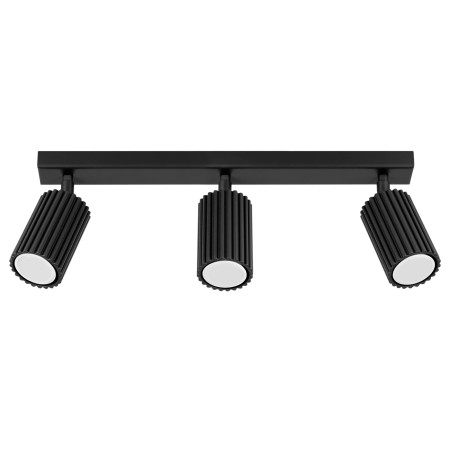 Track light Moto, black, 3 lights