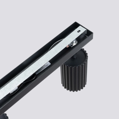 Track light Moto, black, 4 lights