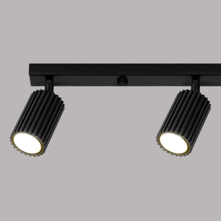 Track light Moto, black, 4 lights