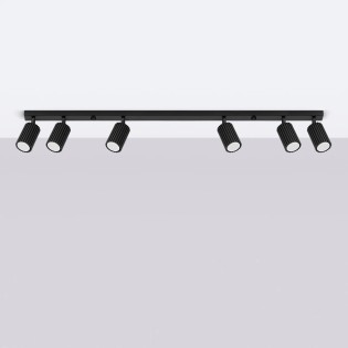 Ceiling spotlight Moto, black