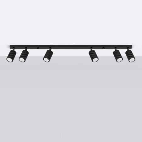 Ceiling spotlight Moto, black