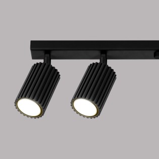 Ceiling spotlight Moto, black