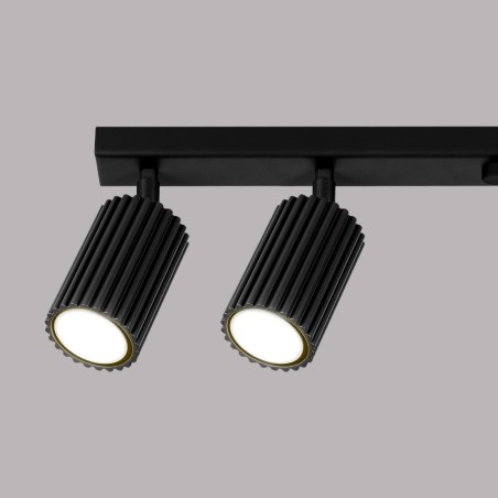 Ceiling spotlight Moto, black