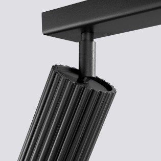 Ceiling spotlight Moto, black