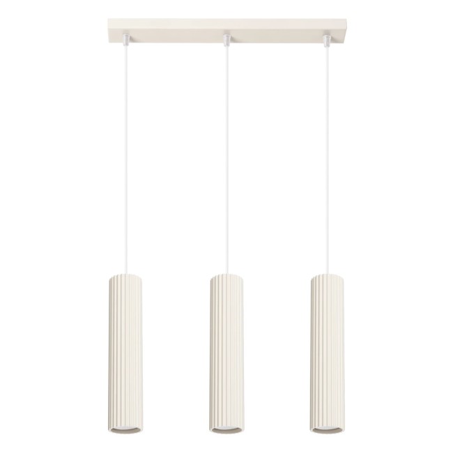 Pendant light Moto beige, 3 lights