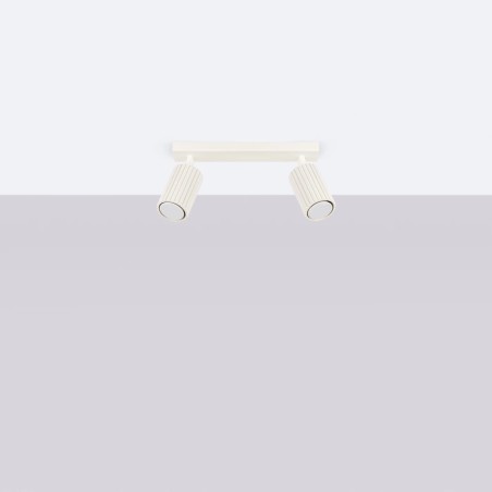 Track light Moto, beige, 2 lights