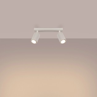Track light Moto, beige, 2 lights