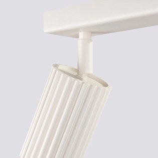 Track light Moto, beige, 3 lights