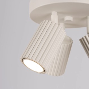 Ceiling light Moto, beige, 3 lights