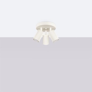 Ceiling light Moto, beige, 3 lights