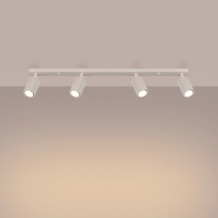 Track light Moto, beige, 4 lights