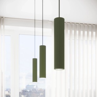 Pendant light Moto green, 1 light
