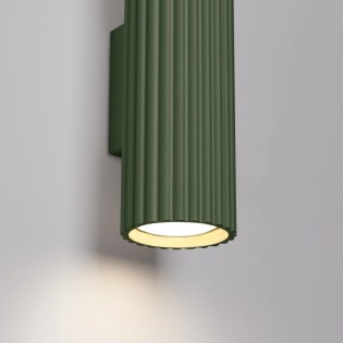 Wall light Moto, green, 20 cm