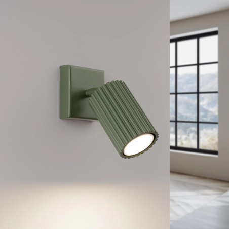 Wall light Moto, green