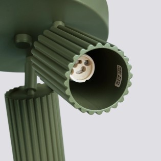 Ceiling light Moto, green, 3 lights