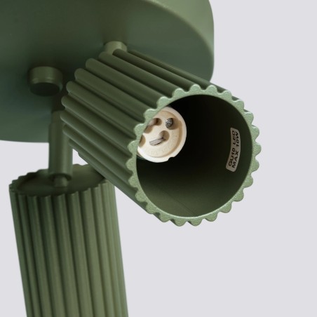 Ceiling light Moto, green, 3 lights