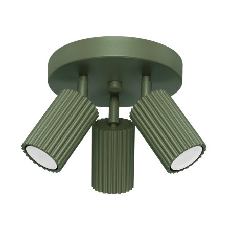 Ceiling light Moto, green, 3 lights