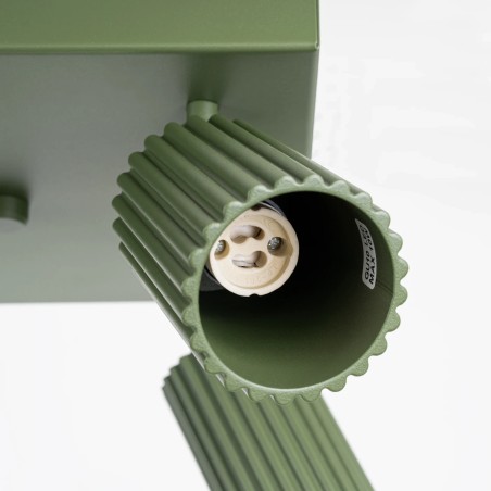 Ceiling light Moto, green, 4 lights