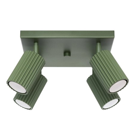 Ceiling light Moto, green, 4 lights