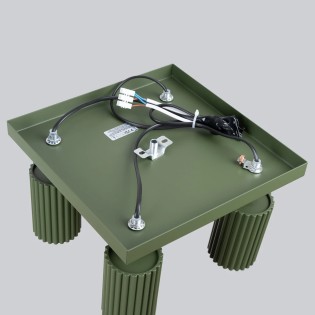 Ceiling light Moto, green, 4 lights