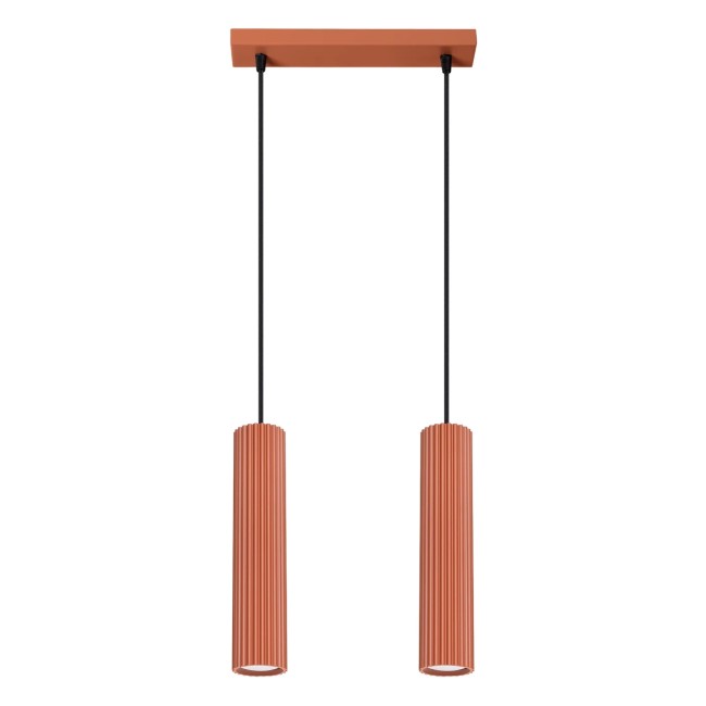 Pendant light Moto red, 2 lights