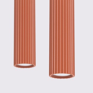 Pendant light Moto red, 2 lights