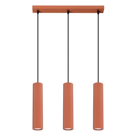Pendant light Moto 3 lights, red