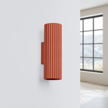 Wall light Moto, red, 20 cm