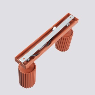 Track light Moto, red, 2 lights