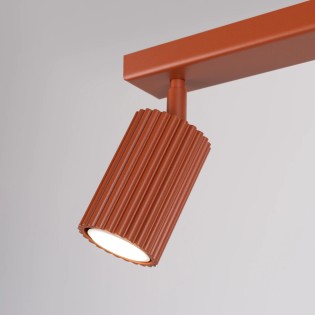 Track light Moto, red, 2 lights