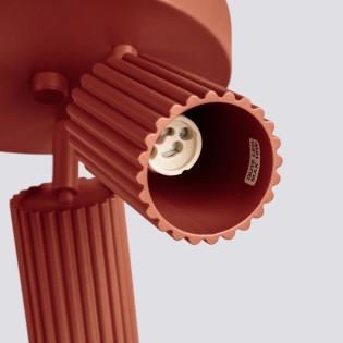 Ceiling light Moto, red, 3 lights