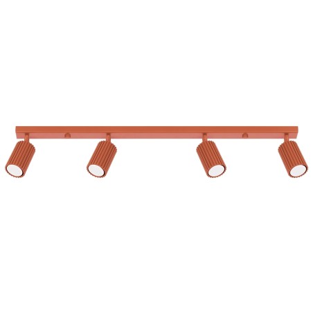 Track light Moto, red, 4 lights