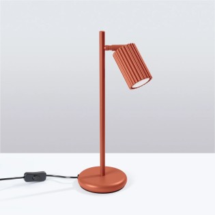 Table lamp Moto, red