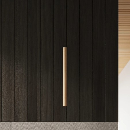 Pendant light Vacu 1 light, natural wood