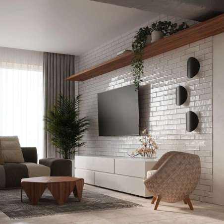 Wall light Nain, black