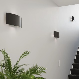 Wall light Usus, black