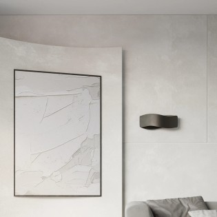 Wall light Arsa, black 30