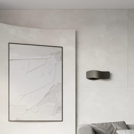 Wall light Arsa, black 30