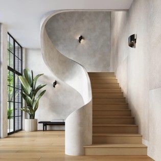 Wall light Niri, black