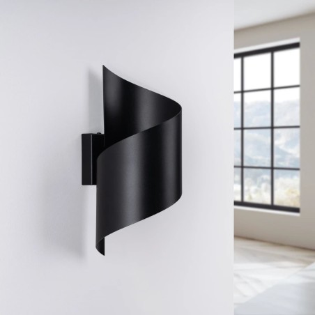 Wall light Niri, black
