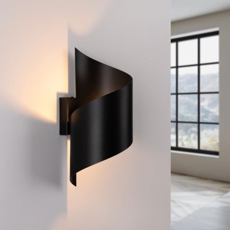 Wall light Niri, black