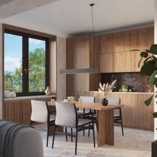 Pendant light Saor, black