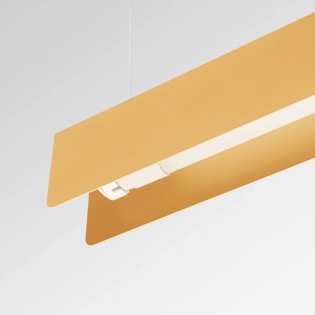 Pendant light Saor, gold