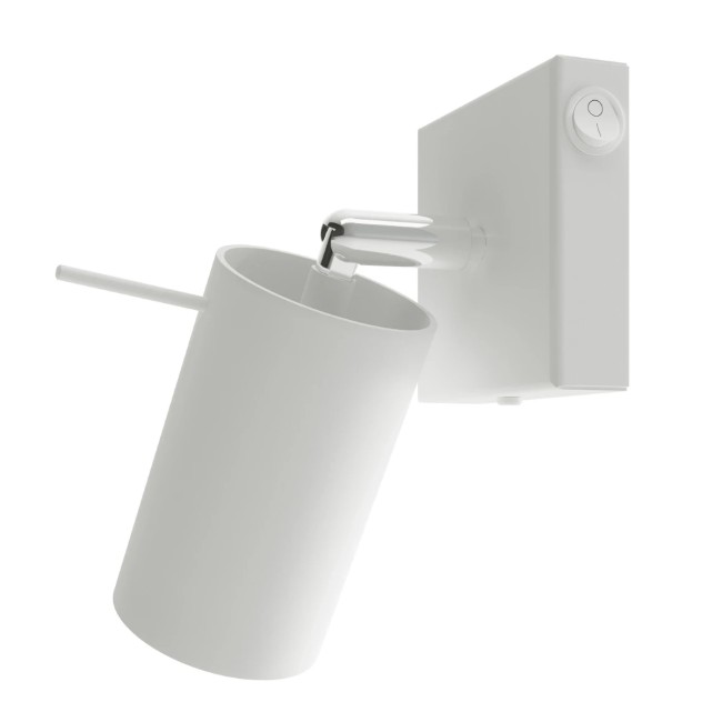 Wall light Vinivi, white with switch