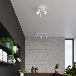 Ceiling light Vinivi, white, 3 lights