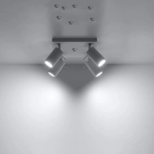 Ceiling light Vinivi, white, 4 lights